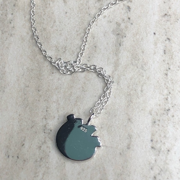 925 Sterling Silver Sloth Necklace - Picture 13 of 16